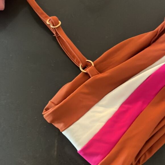 L*Space Anthropologie Striped Bikini Top NWOT‎ size small - Picture 4 of 4